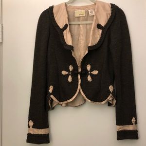 Wool mini jacket from Anthropologie